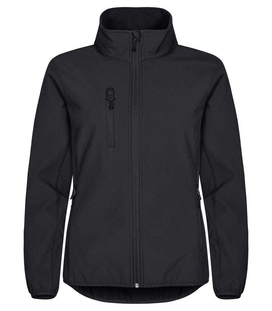 Manteaux Classic Softshell Jacket Women Clique noir
