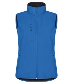 Veste Classic Softshell Vest Women Clique bleu royal