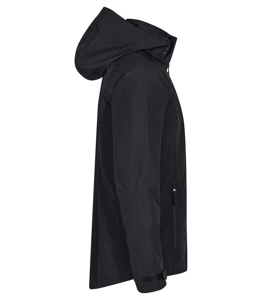 Manteaux Classic Shell Jacket Clique noir - vue 2