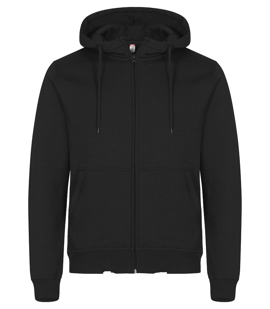 Sweatshirt Miami Hoody FZ Clique noir