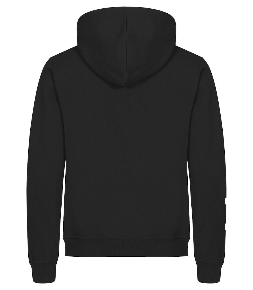 Sweatshirt Miami Hoody FZ Clique noir - vue 4