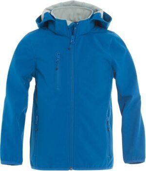 Softshell Basic Softshell Jacket Junior Clique bleu royal