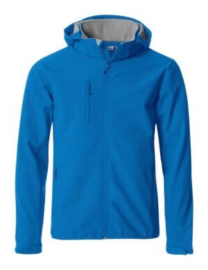 Softshell Basic Hoody Softshell Clique bleu royal