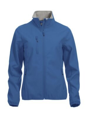 Softshell Basic Softshell Jacket Ladies Clique bleu royal