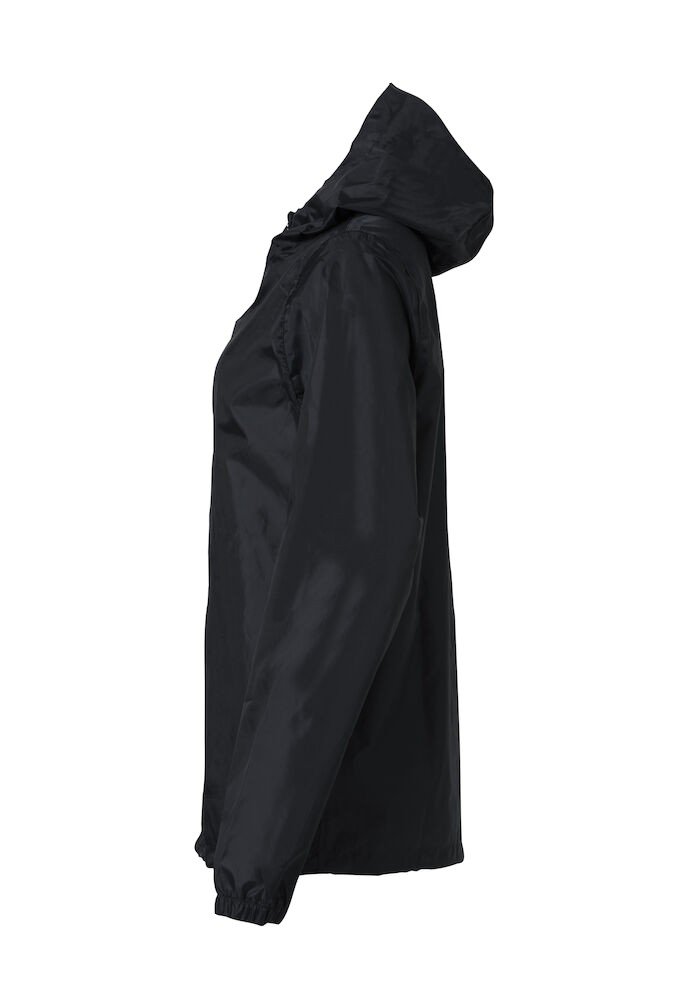 Manteaux Basic Rain Jacket Clique noir - vue 3