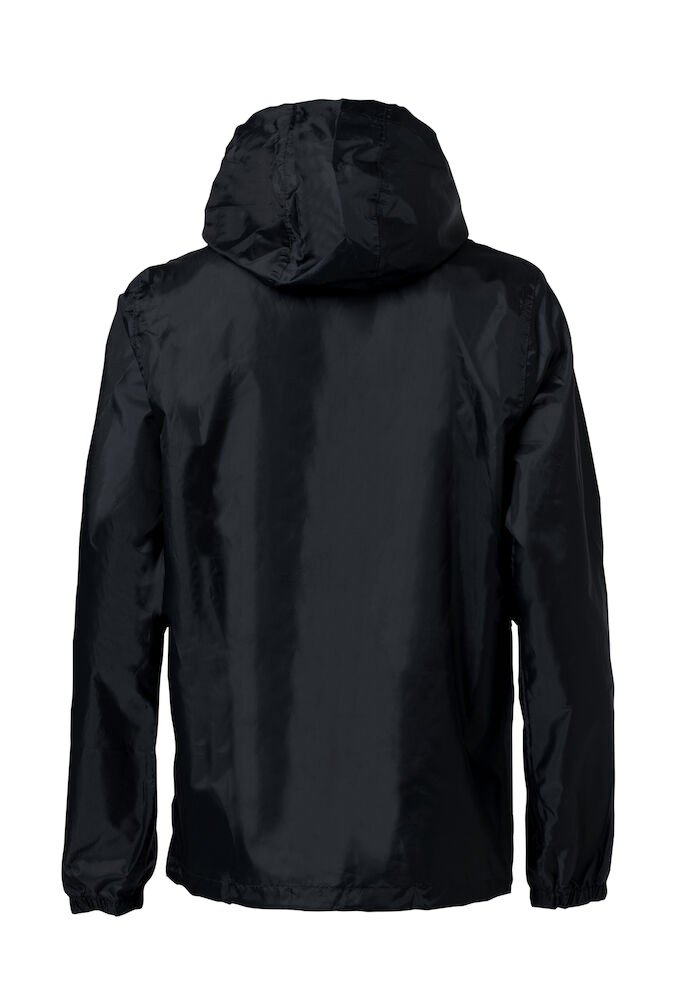 Manteaux Basic Rain Jacket Clique noir - vue 4
