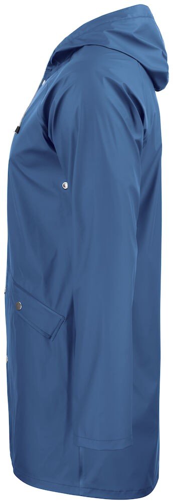 Manteaux Classic Rain Jacket Clique bleu royal - vue 3
