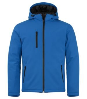 Softshell Padded Hoody Softshell Clique bleu royal