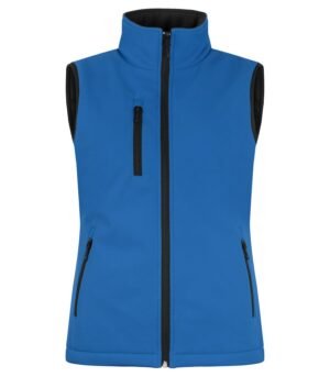 Softshell Padded Softshell Vest Women Clique bleu royal