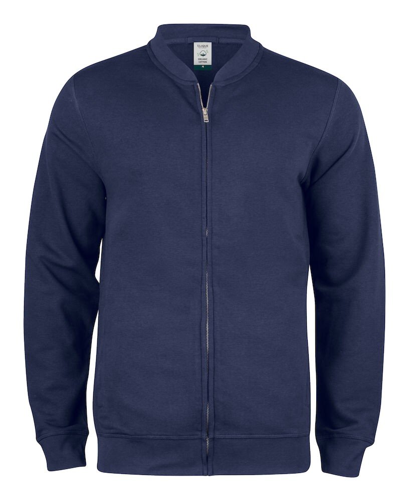 Sweatshirt Premium OC Cardigan Clique bleu foncé