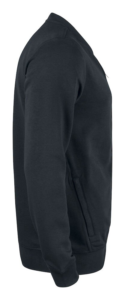 Sweatshirt Premium OC Cardigan Clique noir - vue 2