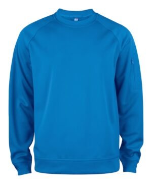 Sweatshirt Basic Active Roundneck Clique bleu royal