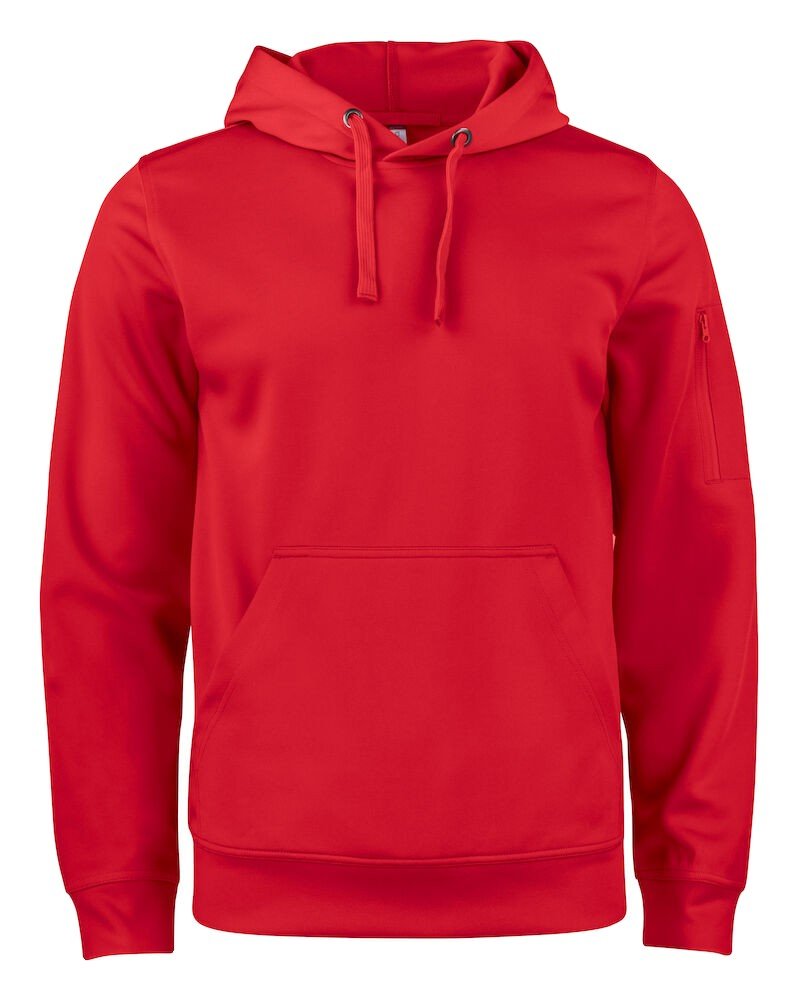Sweatshirt Basic Active Hoody Clique rouge