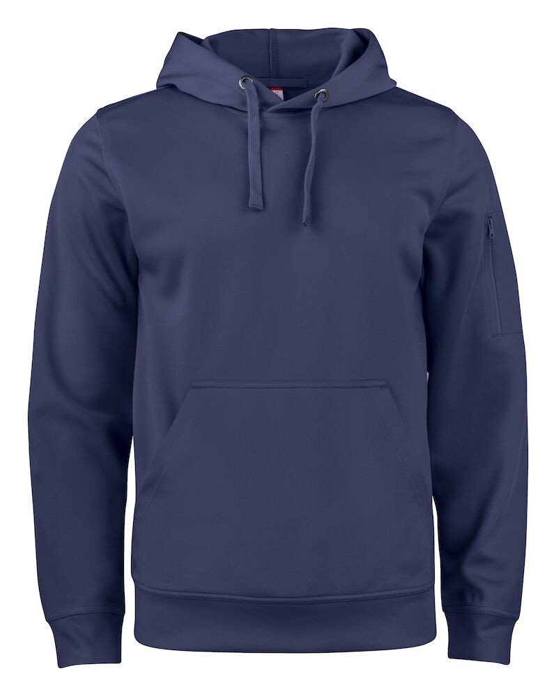 Sweatshirt Basic Active Hoody Clique bleu foncé