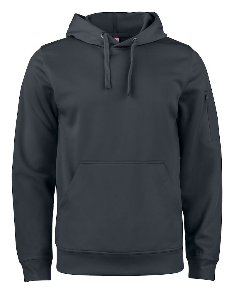 Sweatshirt Basic Active Hoody Clique noir