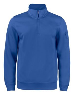 Sweatshirt Basic Active Half Zip Clique bleu royal