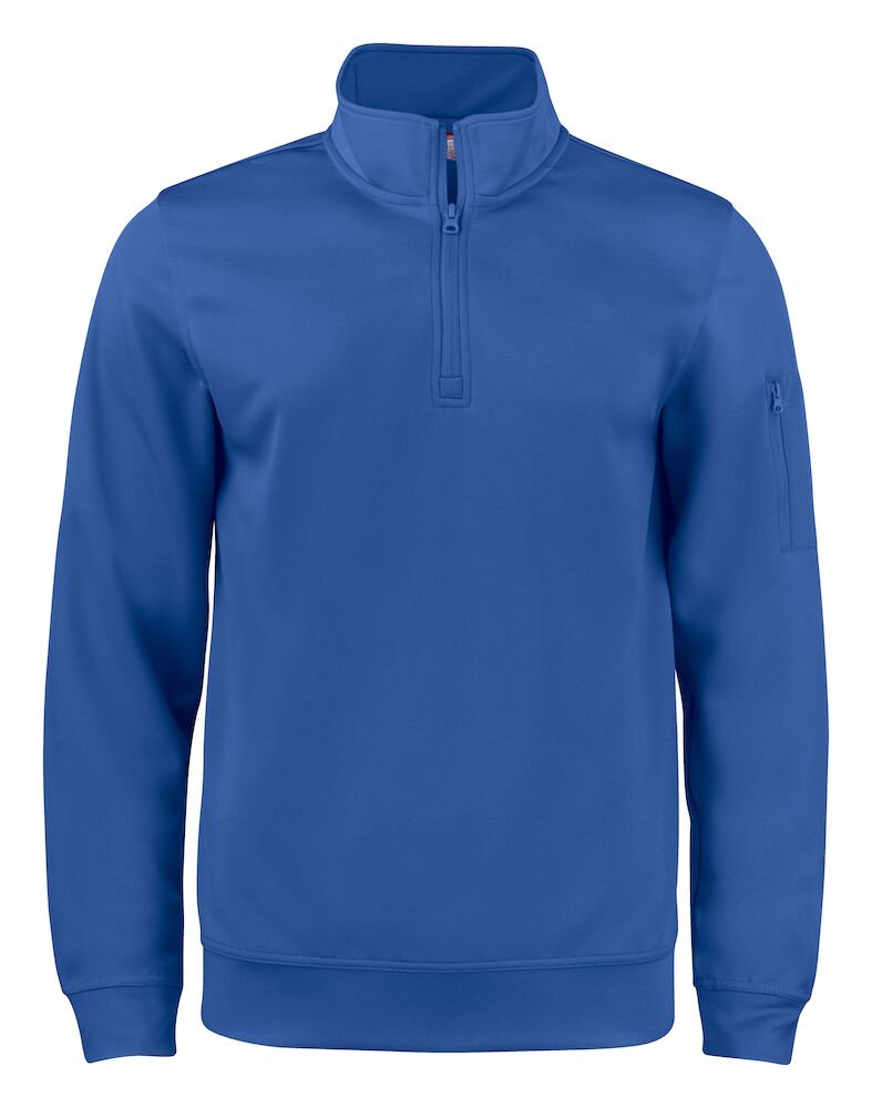 Sweatshirt Basic Active Half Zip Clique bleu royal