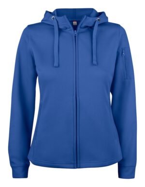 Sweatshirt Basic Active Hoody Full Zip Women Clique bleu royal