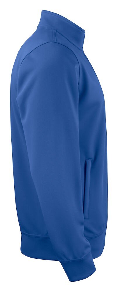 Sweatshirt Basic Active Cardigan Clique bleu royal - vue 2