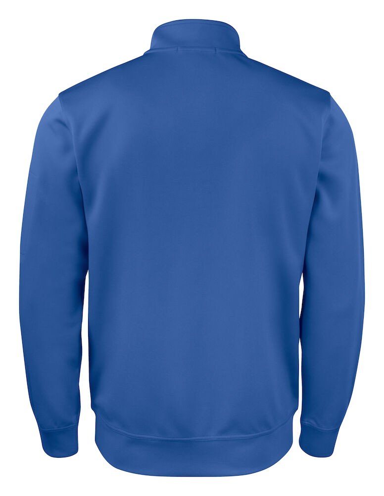 Sweatshirt Basic Active Cardigan Clique bleu royal - vue 4