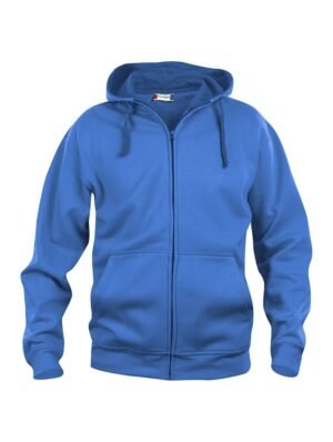 Sweatshirt Basic Hoody Full Zip Clique bleu royal