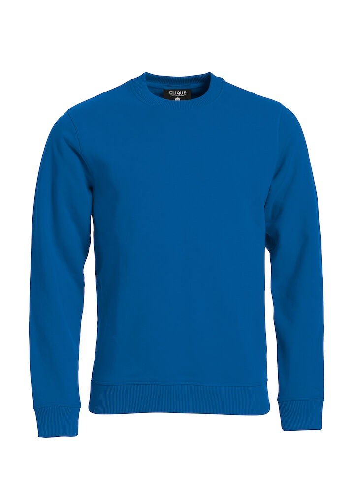Sweatshirt Classic Roundneck Clique bleu royal