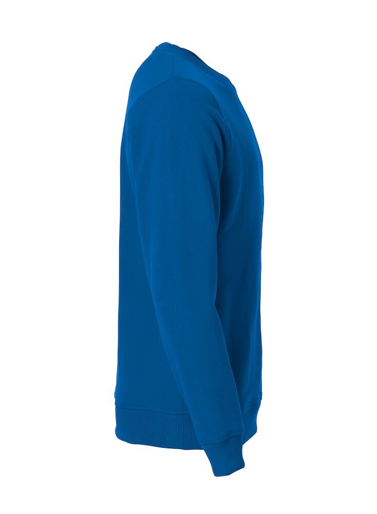 Sweatshirt Classic Roundneck Clique bleu royal - vue 2