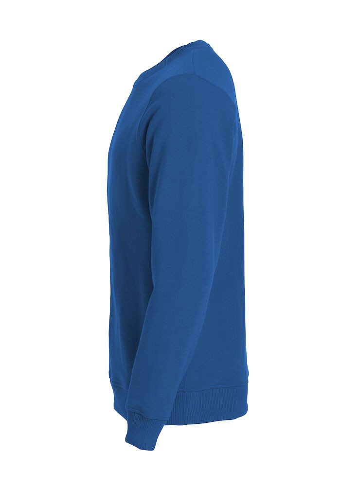 Sweatshirt Classic Roundneck Clique bleu royal - vue 3