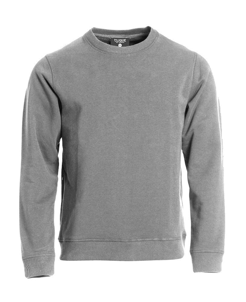 Sweatshirt Classic Roundneck Clique gris mélange