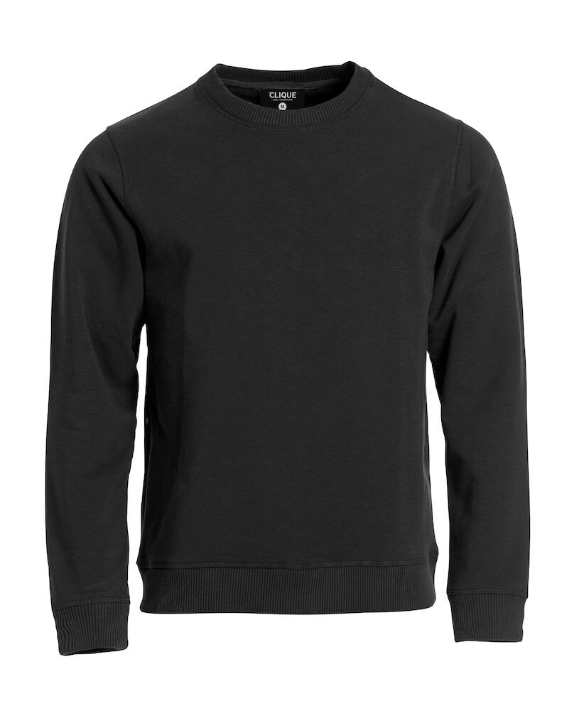 Sweatshirt Classic Roundneck Clique noir
