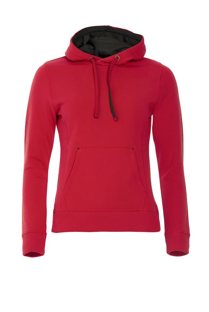 Sweatshirt Classic Hoody Women Clique rouge
