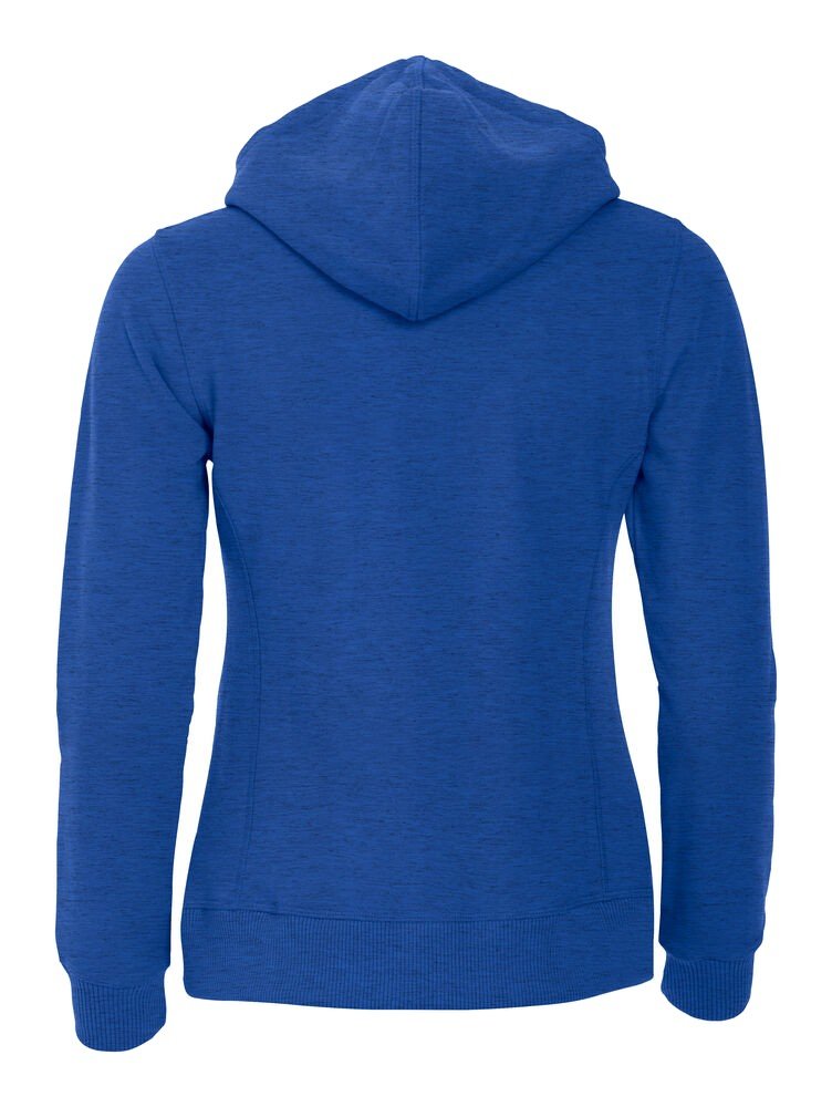 Sweatshirt Classic Hoody Women Clique bleu royal - vue 4