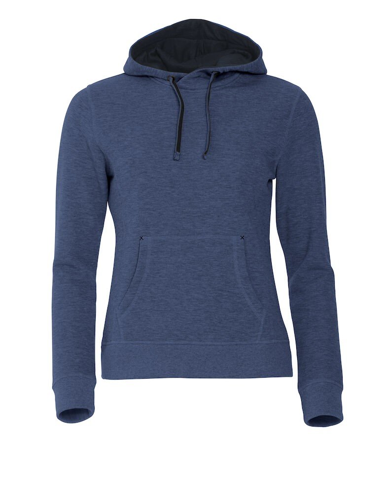 Sweatshirt Classic Hoody Women Clique bleumélange