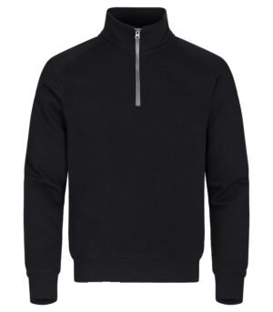 Sweatshirt Classic Half Zip Clique noir