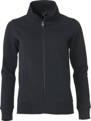 Sweatshirt Classic Cardigan Women Clique noir
