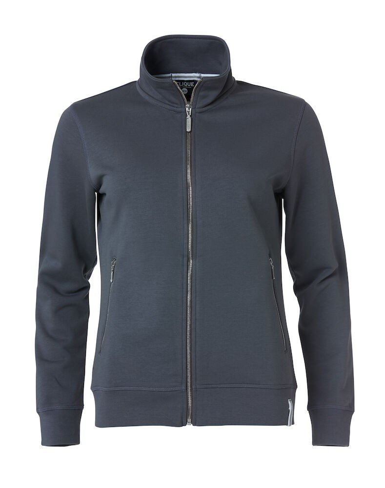Sweatshirt Classic FT Jacket Women Clique gris