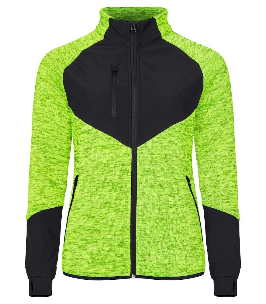 Veste de polaire Haines Women Clique jaune fluo