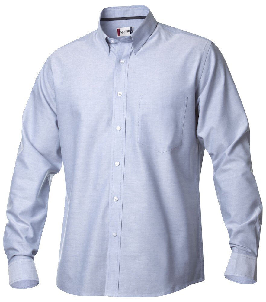 Chemise Oxford Clique bleu royal - vue 2
