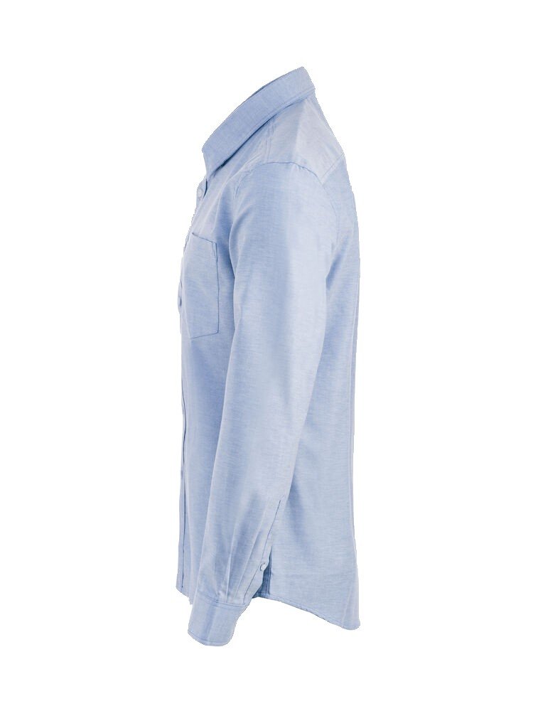 Chemise Oxford Clique bleu royal - vue 5