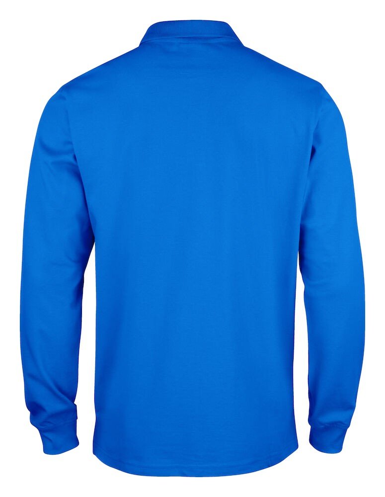 Polo Basic Polo L/S Junior Clique bleu royal - vue 4