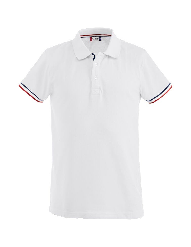 Polo Newton Clique blanc