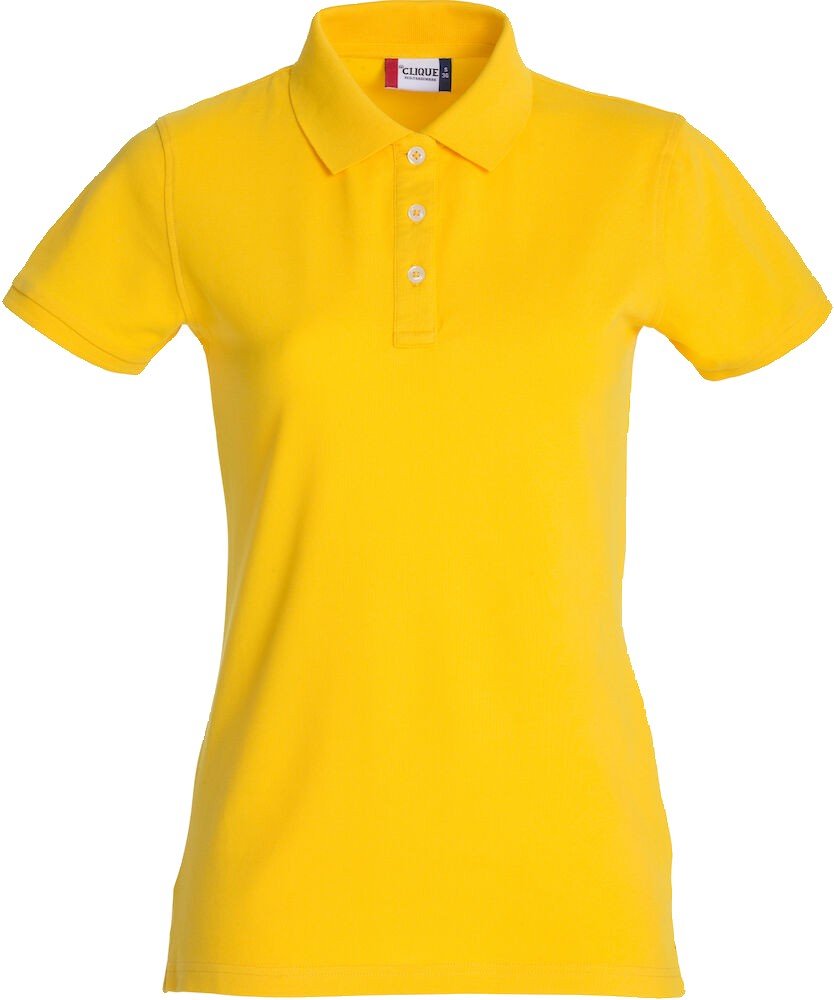 Polo Stretch Premium Polo Women Clique jaune citron