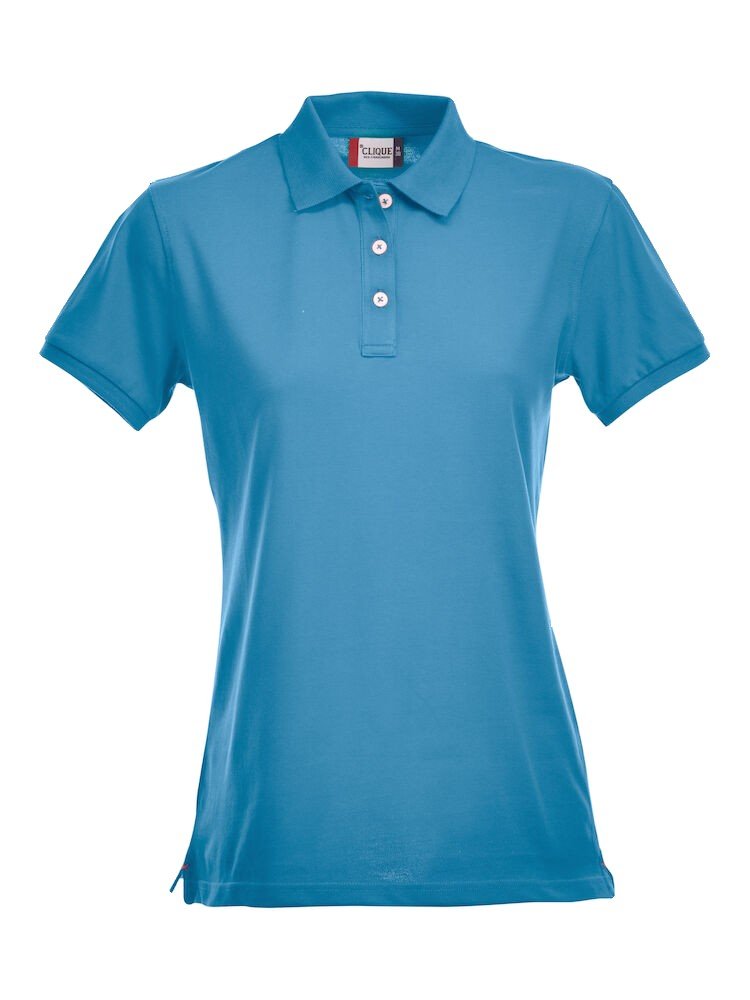 Polo Stretch Premium Polo Women Clique turquoise