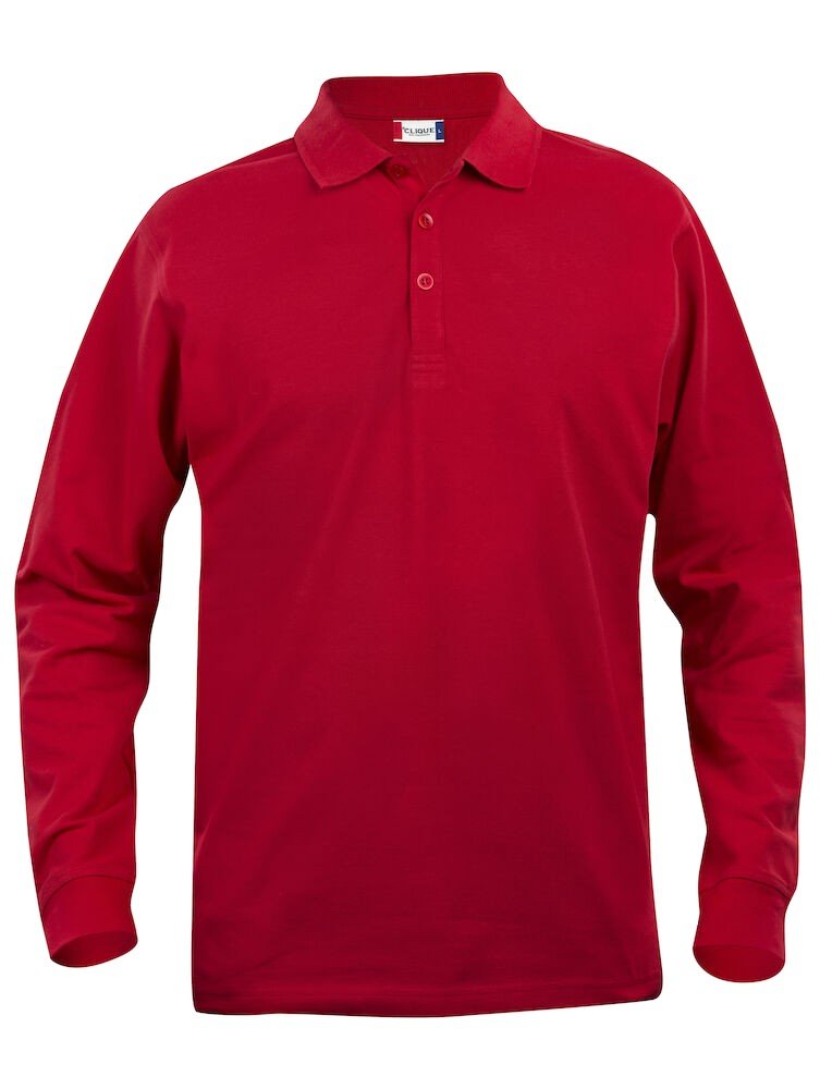 Polo Classic Lincoln L/S Clique rouge