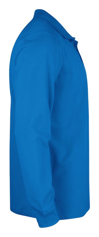 Polo Classic Lincoln L/S Clique bleu royal - vue 2