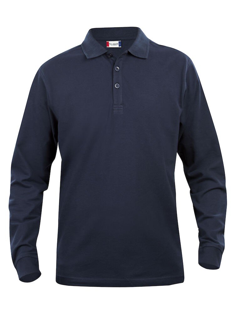 Polo Classic Lincoln L/S Clique bleu foncé