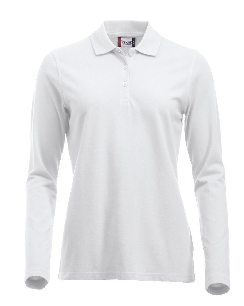 Polo Classic Marion L/S Clique blanc