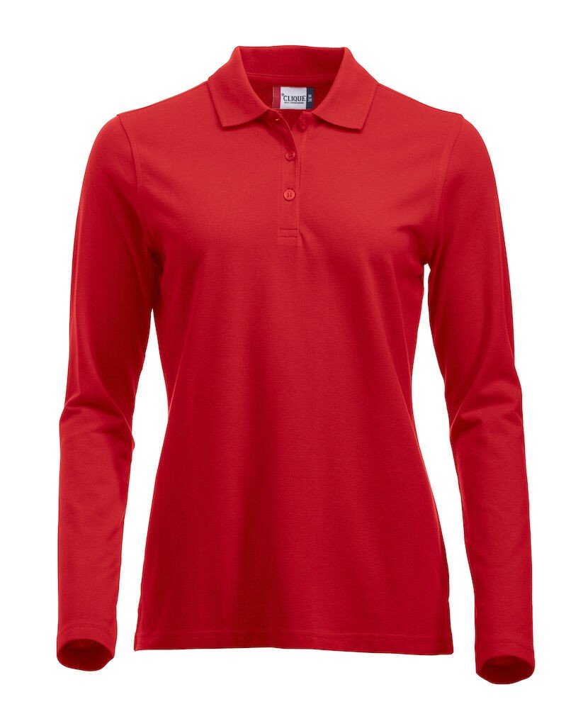 Polo Classic Marion L/S Clique rouge