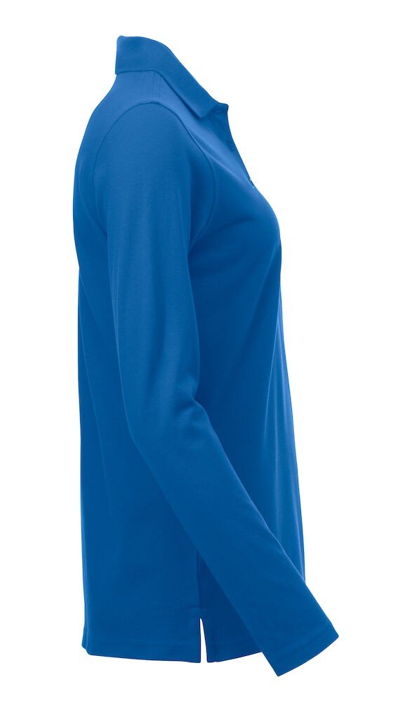Polo Classic Marion L/S Clique bleu royal - vue 2