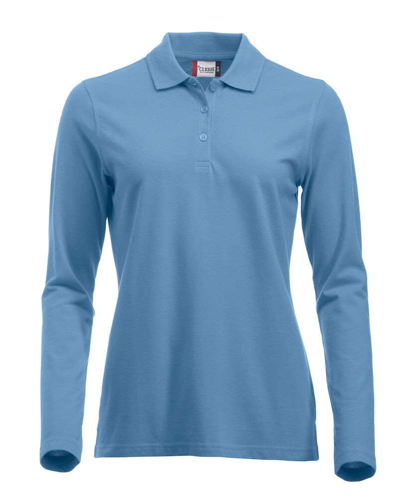Polo Classic Marion L/S Clique bleu clair